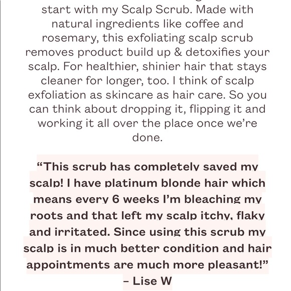 Frank Body caffeinated scalp scrub - Picture 2 of 2